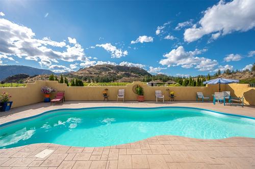 4084 Mclean Creek Road, Okanagan Falls, BC - Outdoor With In Ground Pool With View