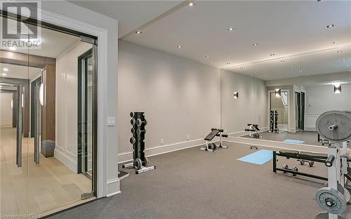 27 Park Avenue, Oakville, ON - Indoor Photo Showing Gym Room