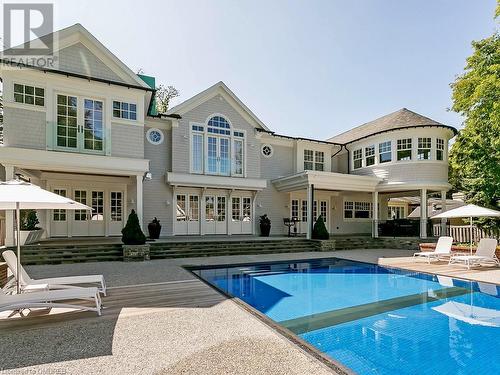 27 Park Avenue, Oakville, ON - Outdoor With In Ground Pool