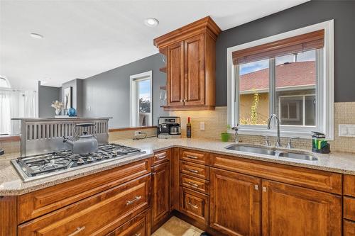 2624 Wild Horse Drive, West Kelowna, BC - Indoor Photo Showing Kitchen With Double Sink