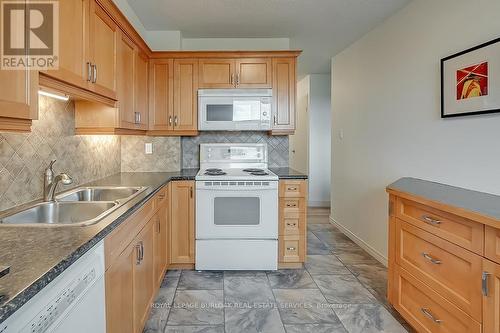 1003 - 700 Dynes Road, Burlington, ON - Indoor Photo Showing Kitchen With Double Sink