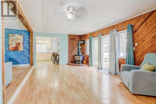 6531 County Rd 50, Trent Hills, ON - Indoor Photo Showing Living Room With Fireplace