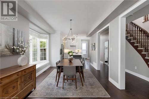 2457 Clayborne Place, Oakville, ON - Indoor Photo Showing Dining Room