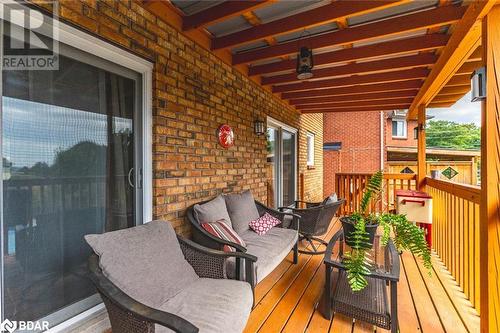 103 Letitia Street, Barrie, ON - Outdoor With Deck Patio Veranda With Exterior