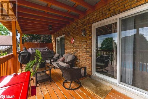 103 Letitia Street, Barrie, ON - Outdoor With Deck Patio Veranda With Exterior