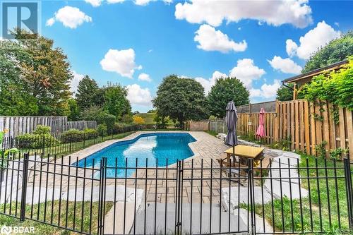 103 Letitia Street, Barrie, ON - Outdoor With In Ground Pool With Backyard