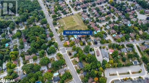 103 Letitia Street, Barrie, ON - Outdoor With View