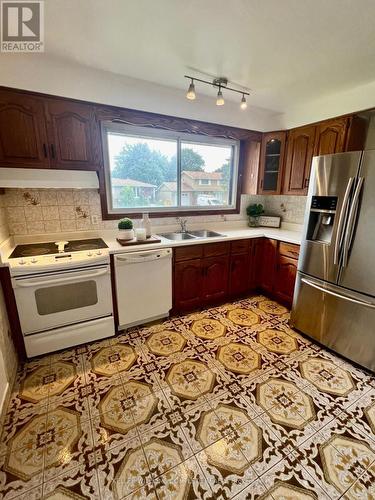 34 Redwing Road, Hamilton, ON - Indoor Photo Showing Kitchen With Double Sink