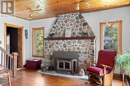 124 Mill Street West, Kingsville, ON - Indoor With Fireplace