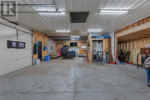 151 Belle River Road, Kingsville, ON - Indoor Photo Showing Garage