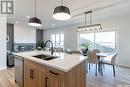 514 Doran Crescent, Saskatoon, SK  - Indoor Photo Showing Kitchen With Double Sink 