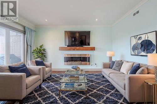 13 Megan Ridge Drive, Portugal Cove - St. Philips, NL - Indoor Photo Showing Living Room With Fireplace