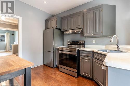 46 Rosslyn Avenue N, Hamilton, ON - Indoor Photo Showing Kitchen