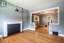 46 Rosslyn Avenue N, Hamilton, ON  - Indoor Photo Showing Other Room With Fireplace 