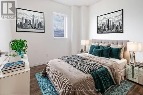 1909 - 215 Queen Street E, Brampton, ON - Indoor Photo Showing Bedroom