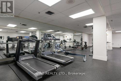 1407 - 3845 Lake Shore Boulevard W, Toronto, ON - Indoor Photo Showing Gym Room