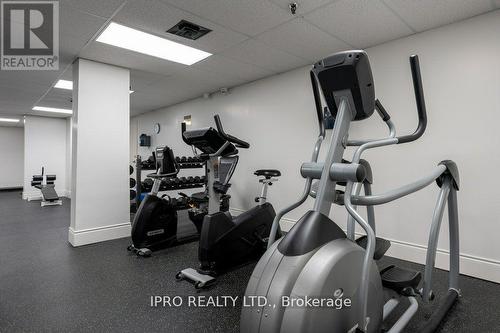 1407 - 3845 Lake Shore Boulevard W, Toronto, ON - Indoor Photo Showing Gym Room