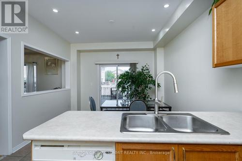 64 Knightswood Crescent, Brampton, ON - Indoor Photo Showing Kitchen With Double Sink