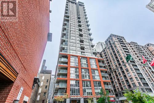 2104 - 126 Simcoe Street, Toronto, ON - Outdoor With Facade