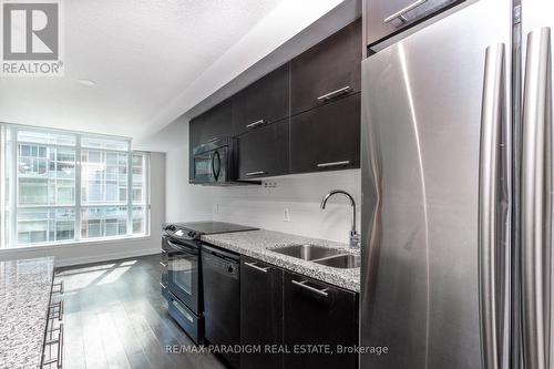 416 - 21 Nelson Street, Toronto, ON - Indoor Photo Showing Kitchen With Double Sink With Upgraded Kitchen