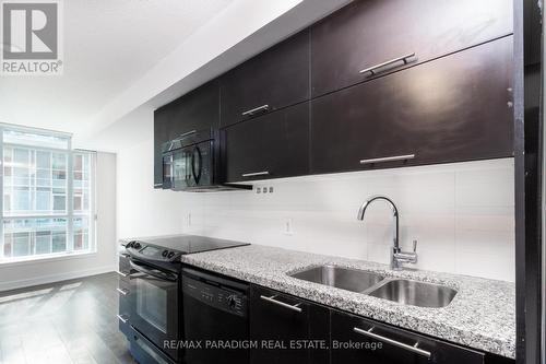 416 - 21 Nelson Street, Toronto, ON - Indoor Photo Showing Kitchen With Double Sink With Upgraded Kitchen