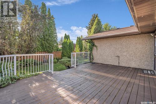 443 Whiteswan Drive, Saskatoon, SK - Outdoor With Deck Patio Veranda With Exterior