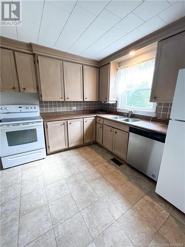 4099 Hwy 108, Upper Derby, NB - Indoor Photo Showing Kitchen With Double Sink