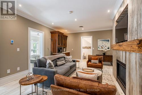 2735 Vimy Road, Port Colborne, ON - Indoor Photo Showing Living Room With Fireplace