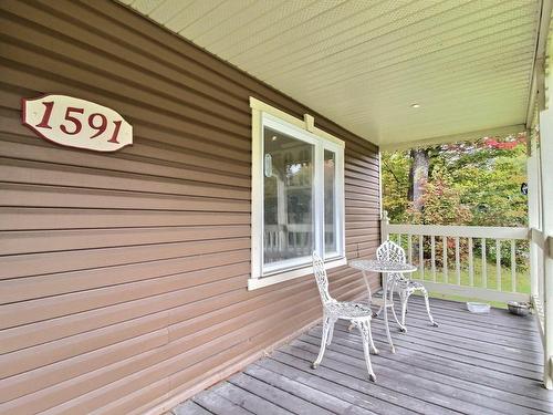 Balcony - 1591 Route 161, Beaulac-Garthby, QC - Outdoor With Deck Patio Veranda With Exterior