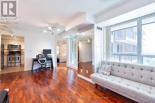 501 - 19 Barberry Place, Toronto, ON - Indoor Photo Showing Living Room