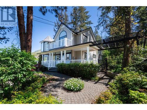 9732 Cameron Road, Vernon, BC - Outdoor With Deck Patio Veranda With Facade