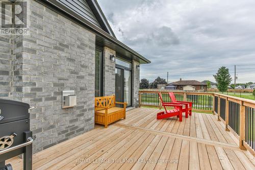 27 Keba Crescent, Tillsonburg, ON - Outdoor With Deck Patio Veranda With Exterior