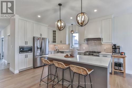 27 Keba Crescent, Tillsonburg, ON - Indoor Photo Showing Kitchen With Stainless Steel Kitchen With Upgraded Kitchen