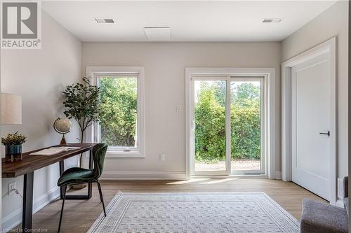 Bonus room with sliding doors to private Step-out Garden Patio - 71 Fernridge Common, St. Catharines, ON - Indoor Photo Showing Other Room