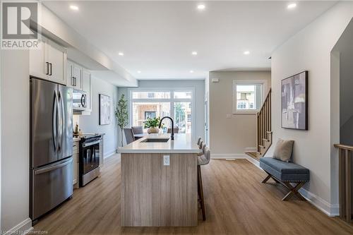 Functionality and style combined - 71 Fernridge Common, St. Catharines, ON - Indoor Photo Showing Kitchen With Upgraded Kitchen