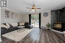 15 Hasting Square, Brampton, ON  - Indoor Photo Showing Living Room With Fireplace 