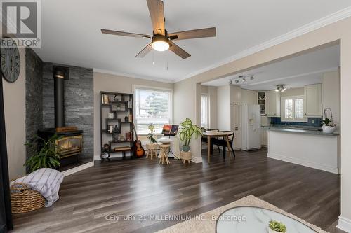 15 Hasting Square, Brampton, ON - Indoor Photo Showing Other Room With Fireplace