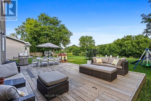 14735 Ninth Line, Whitchurch-Stouffville, ON - Outdoor With Deck Patio Veranda With Backyard