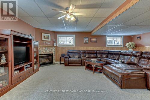 63 Tanner Drive, London, ON - Indoor Photo Showing Other Room With Fireplace