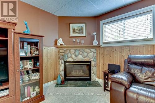 63 Tanner Drive, London, ON - Indoor Photo Showing Living Room With Fireplace