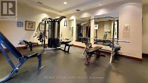 202 - 35 Finch Avenue E, Toronto, ON - Indoor Photo Showing Gym Room