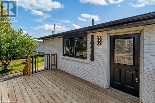 1218 Johnson Street, Kingston, ON - Outdoor With Deck Patio Veranda With Exterior