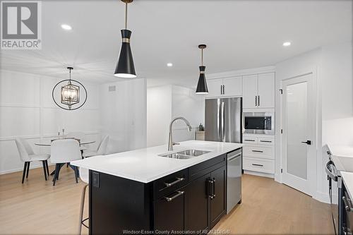 410 Jolly, Lasalle, ON - Indoor Photo Showing Kitchen With Double Sink With Upgraded Kitchen