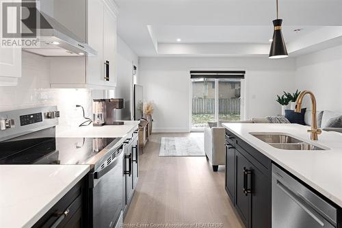 410 Jolly, Lasalle, ON - Indoor Photo Showing Kitchen With Double Sink With Upgraded Kitchen