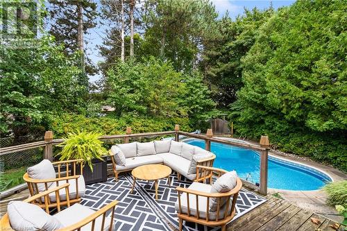 17 Pioneer Court, St. Catharines, ON - Outdoor With In Ground Pool With Deck Patio Veranda