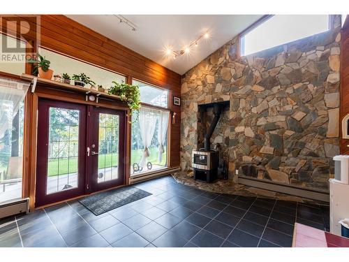 4294 Hanet Road, Prince George, BC - Indoor Photo Showing Other Room With Fireplace