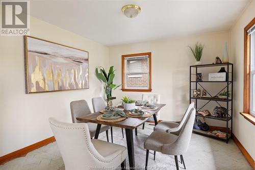 423 Texas, Amherstburg, ON - Indoor Photo Showing Dining Room