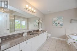 Primary Ensuite 4pc Bath with Ravine View - 