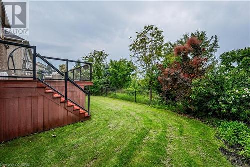 Spacious Backyard with access to Walking Trail - 2366 Valleyridge Drive, Oakville, ON - Outdoor