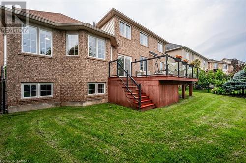 Spacious Fully Fenced Backyard - 2366 Valleyridge Drive, Oakville, ON - Outdoor With Deck Patio Veranda With Exterior